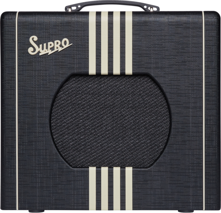 Supro Delta King 12 - Black/Cream
