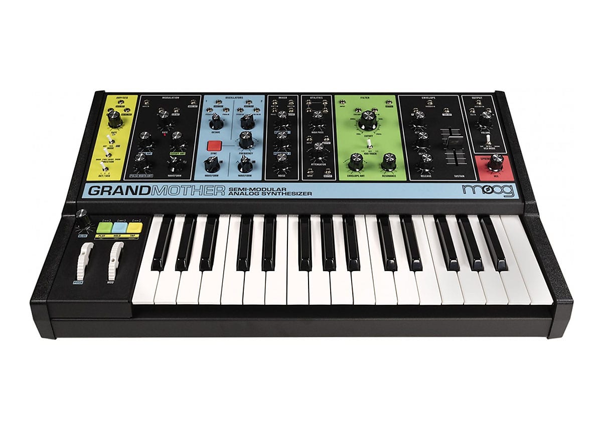 Moog Grandmother 32-Key Semi-Modular Analog Synthesizer