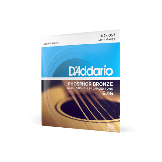 D’addario Phosper Bronze Acoustic EJ16 12-54