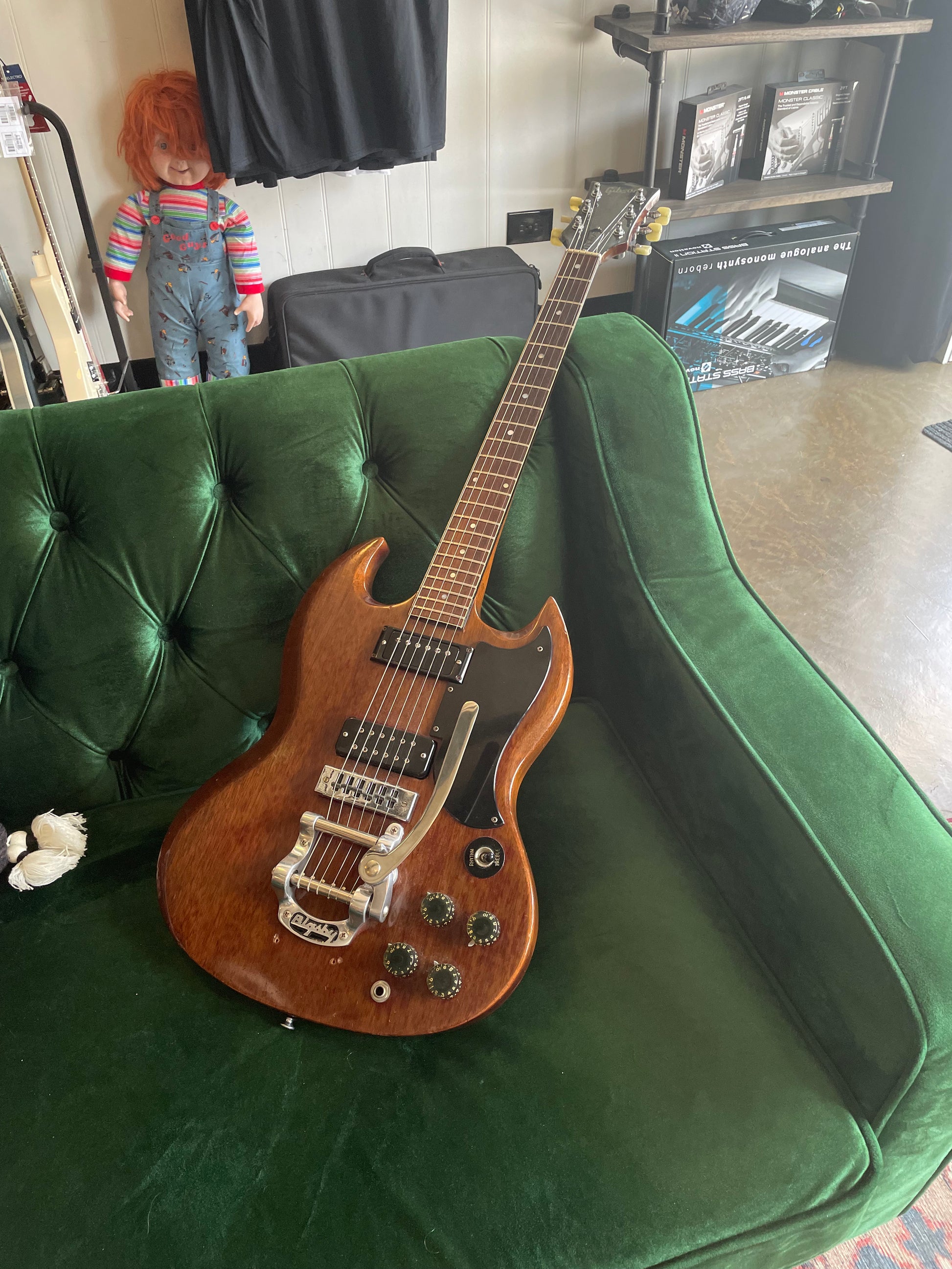 Ugle Belønning udsagnsord 1970-72 Gibson SG Deluxe – Caldwell Guitars Nashville