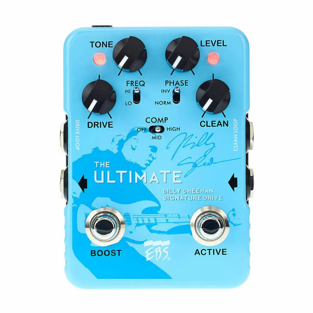 EBS Billy Sheehan Ultimate Signature Drive Pedal