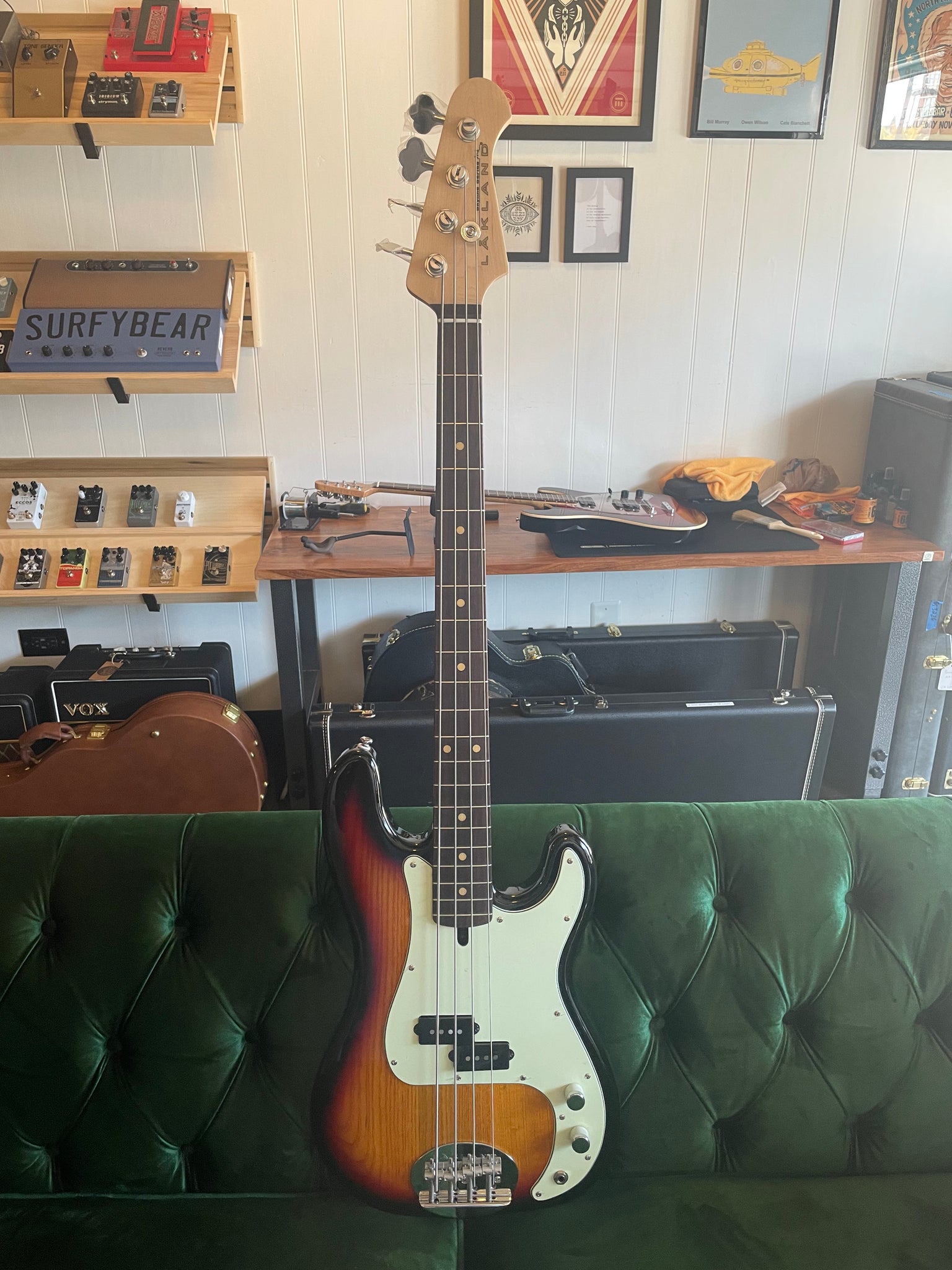 Lakland Skyline 44-64 P-Bass Sunburst – Caldwell Guitars Nashville