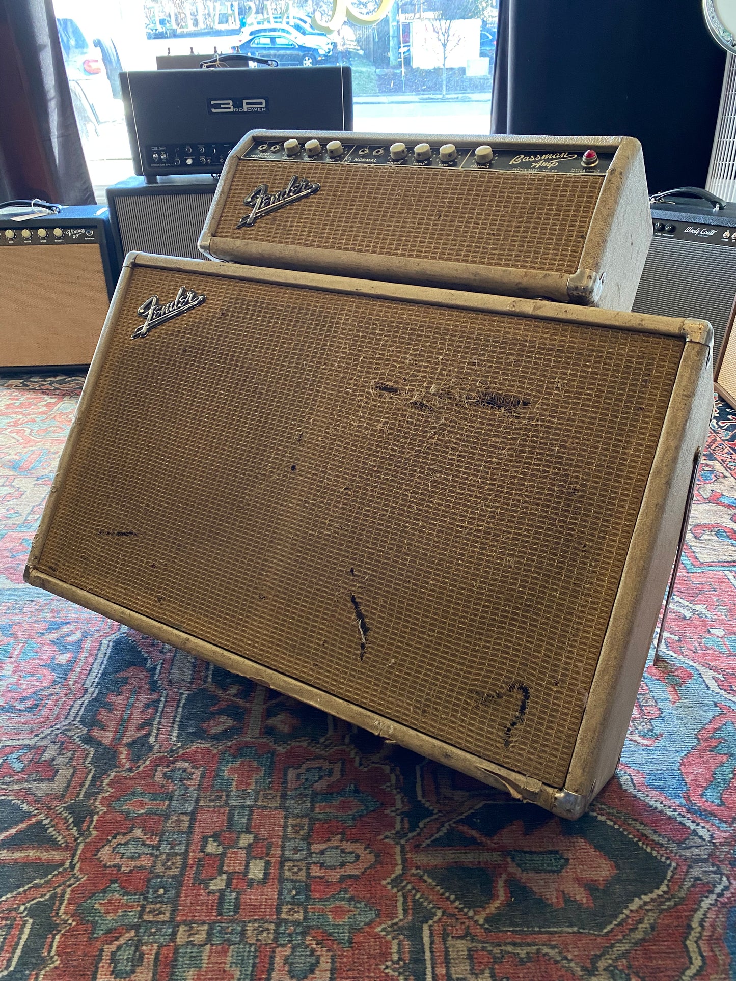 1964 Fender Bassman Amp Blonde