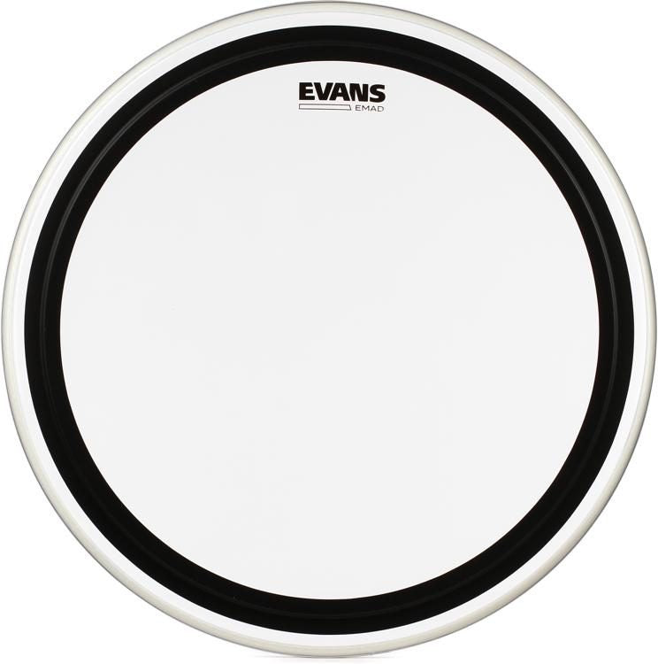 Evans EMAD Clear Bass Drum Batter Head - 20 inch